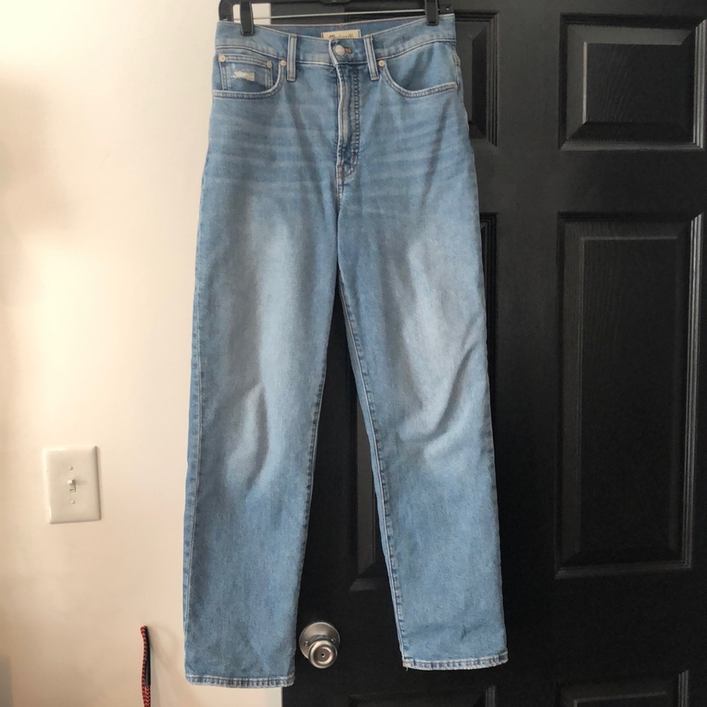 Madewell Perfect Vintage Straight Crop Jean size 26/4